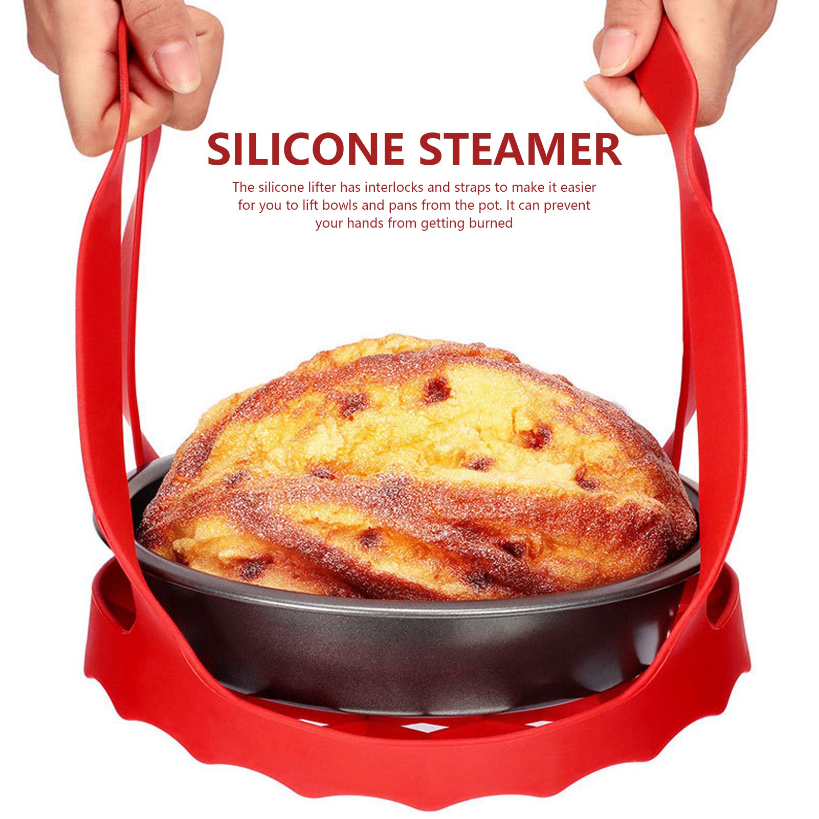 Kitchen Baking Tray Set - 4個セット シリコン製キッチンツール ベーキングトレイ スリング シリコン製ベーキングトレイ スリング