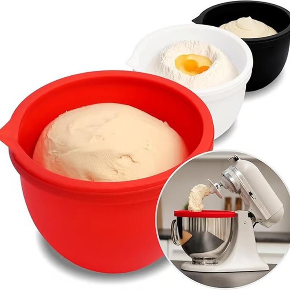 Kitchen Baking Aid - キッチンエイド チルトヘッド 5クォートミキサー用シリコンライナー（蓋付きミキサーボウル、再利用可能なミキサーアタッチメント、キッチンベーキングアクセサリー）