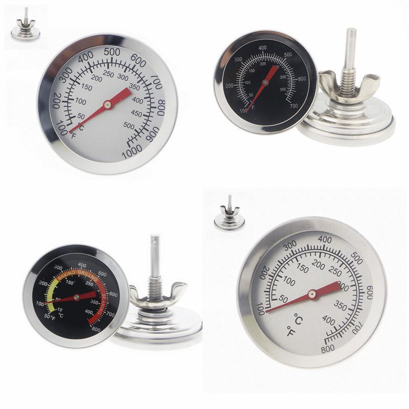 Oven Thermometer Analog - アナロググリル温度計 52/54mm 大型クリアダイヤル 0-500℃ ℃ 耐熱ゲージ付き屋外BBQピザオーブン