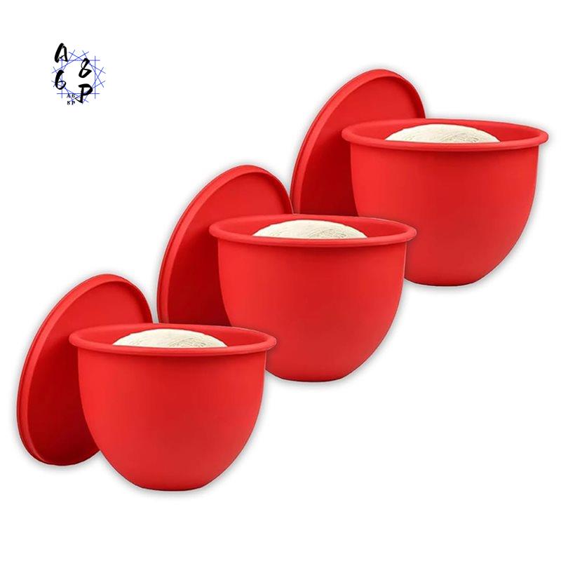 Kitchen Baking Aid - A68P-シリコンボウルライナー キッチンチルトヘッド5クォートミキサー用、ベーキングクッキングエイド、交換用ボウル不要 3個