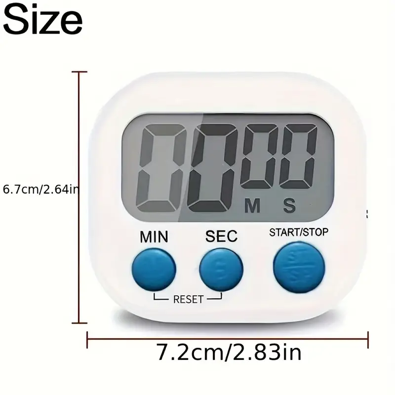 Kitchen Baking Timer - キッチン多機能電子タイマー正負計時カウントダウンストップウォッチ便利な大画面調理リマインダー