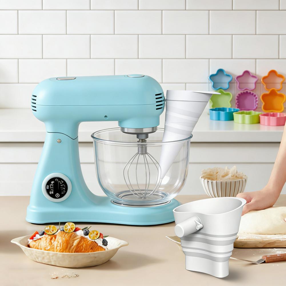 プロのベーキングアクセサリー シリコン製小麦粉漏斗 ミキサー - Kitchen Baking Aid のレビューと価格