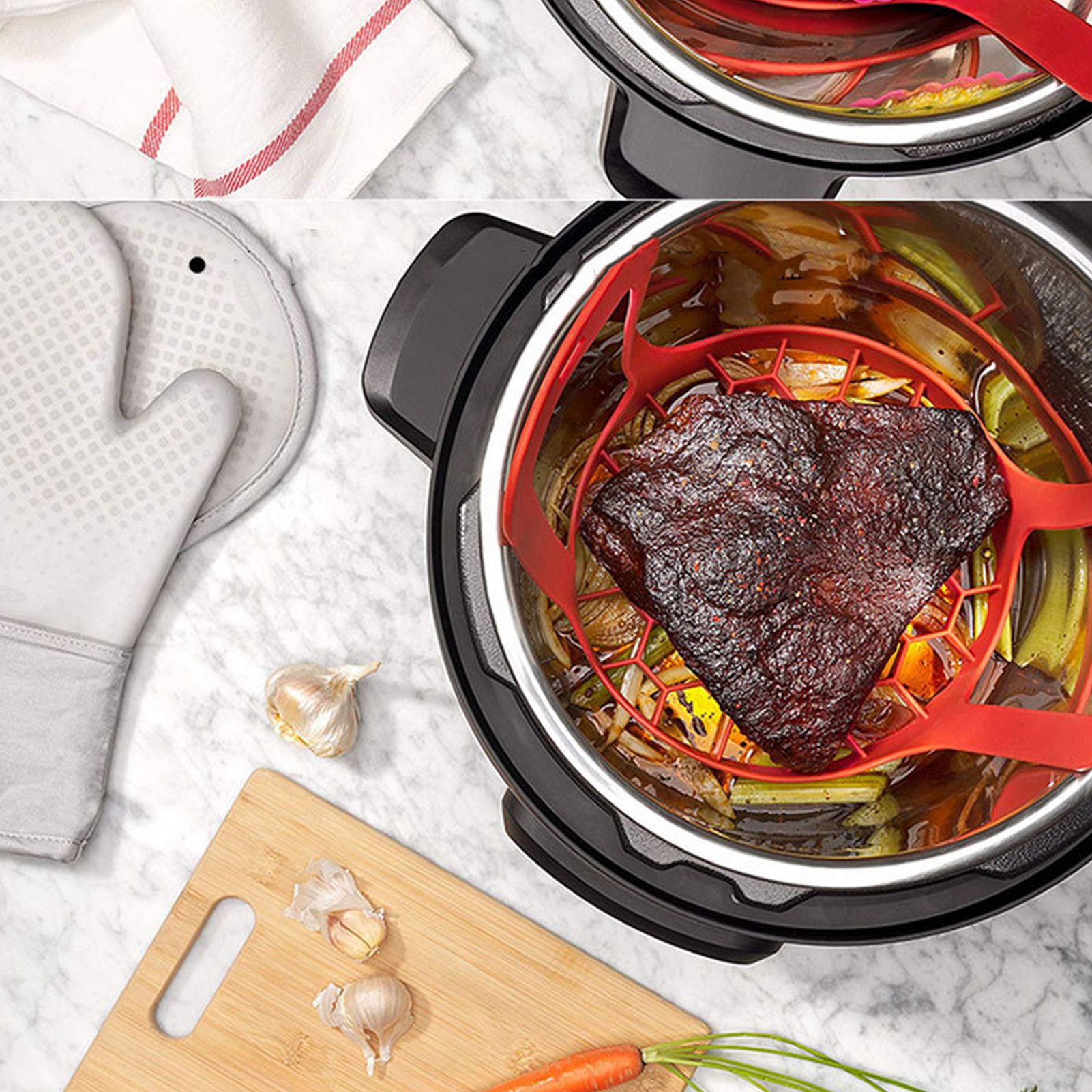 4個セット シリコン製キッチンツール ベーキングトレイ スリ - Kitchen Baking Tray Set のレビューと価格