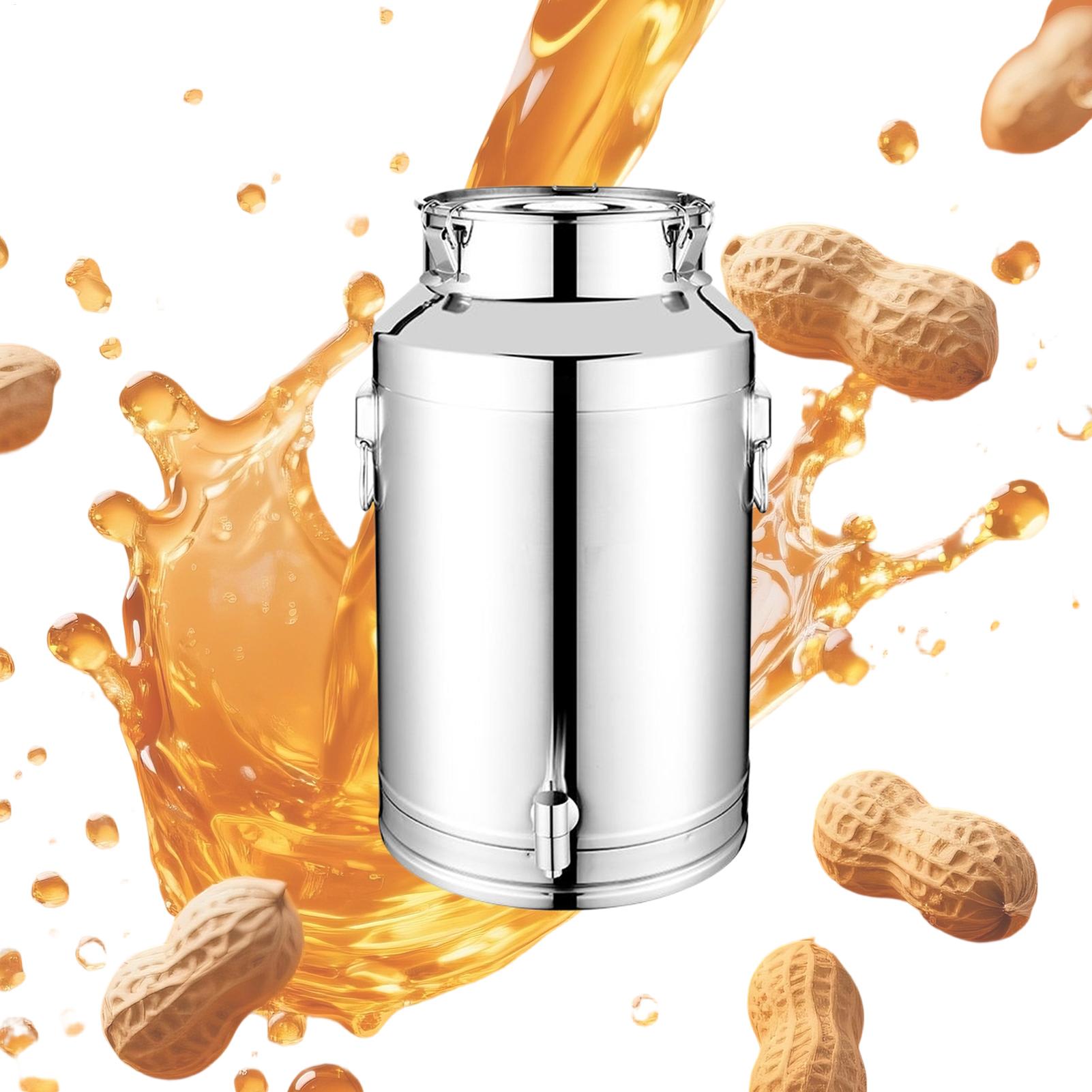 5L/9L/14L キッチン密閉バレル 蛇口付き ステンレス - Kitchen Baking Mixer のレビューと価格