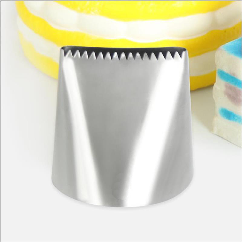 特大のステンレス製ケーキデコレーションノズル、両面、アイシン - Decorating Tip Set のレビューと価格