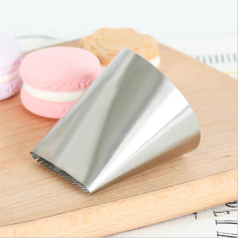 特大のステンレス製ケーキデコレーションノズル、両面、アイシン - Decorating Tip Set のレビューと価格