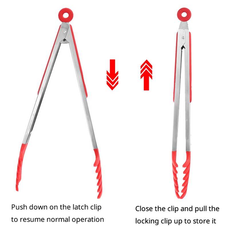 ステンレス鋼シリコンフードクリップ、耐熱性と耐傷性のあるバー - Bread Baking Kitchen Utensils のレビューと価格