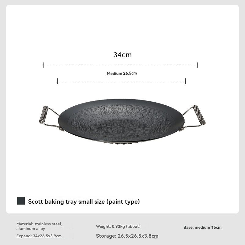 CAMPINGMOON GRW-27F 三層鋼製ノンスティッ - Kitchen Baking Tray Set のレビューと価格
