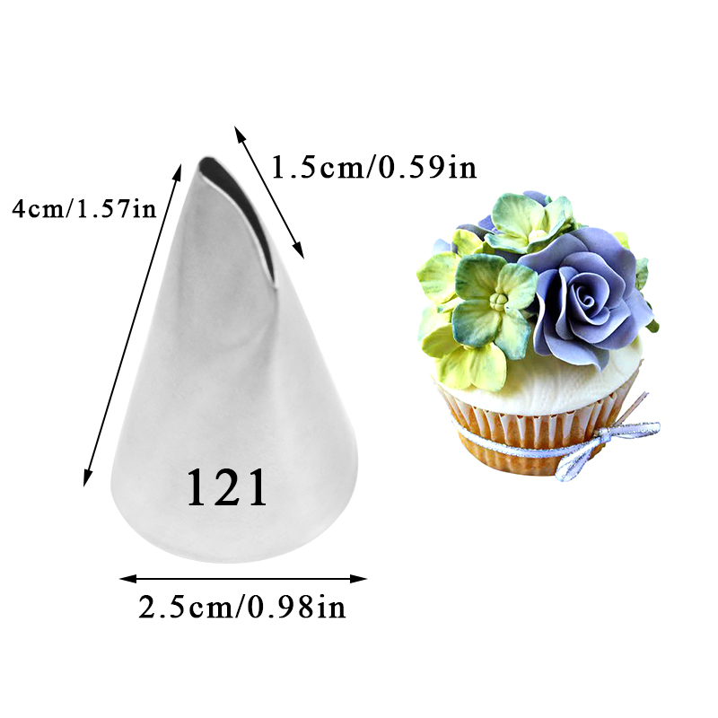 バラの花びらのクリーム配管ノズル、ペストリーツール、フォンダ - Decorating Tip Set のレビューと価格