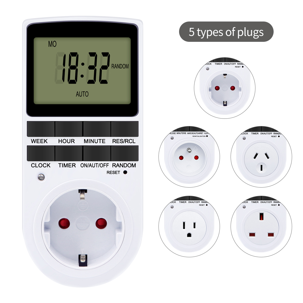 TM02 電子デジタルタイマーキッチンタイマーソケットコンセ - Kitchen Baking Timer のレビューと価格