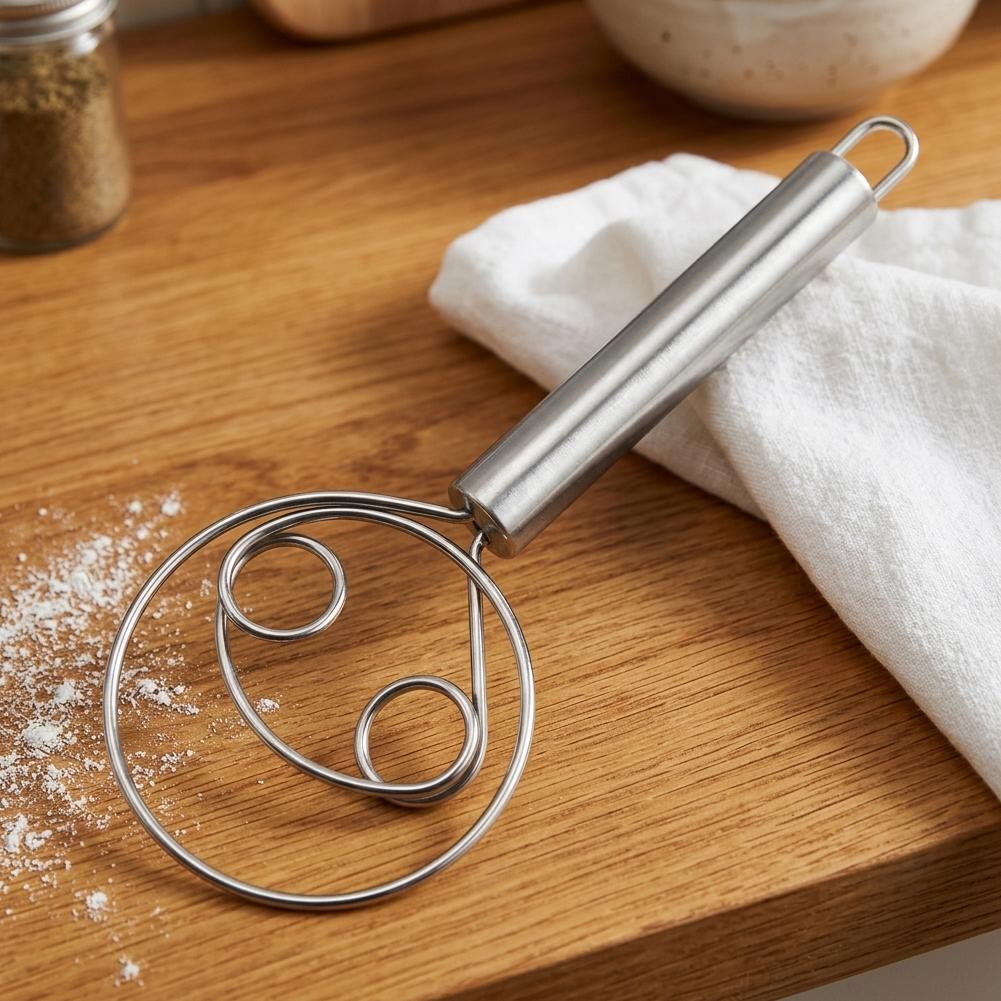 生地泡立て器パンミキサーステンレス鋼ケーキペストリー小麦粉生 - Bread Baking Kitchen Utensils のレビューと価格