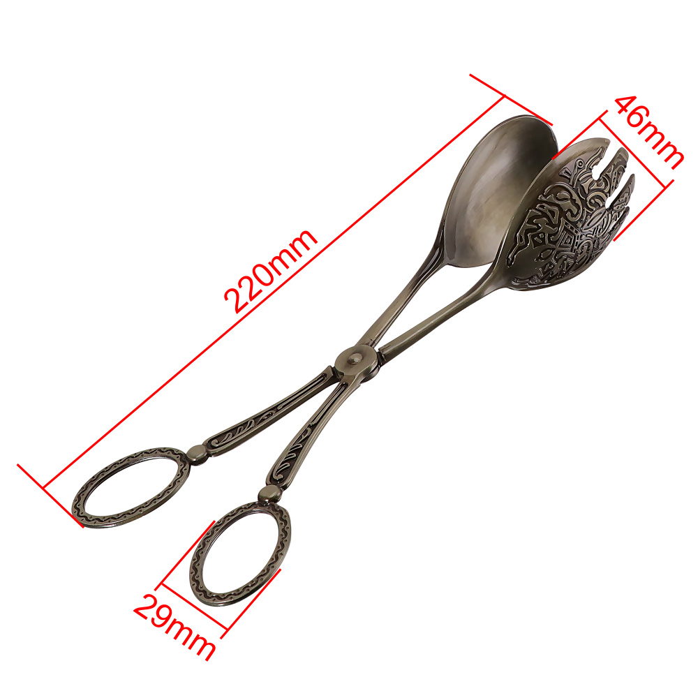 Jaswehome ヴィンテージレトロフードトング サラダケ - Bread Baking Kitchen Utensils のレビューと価格