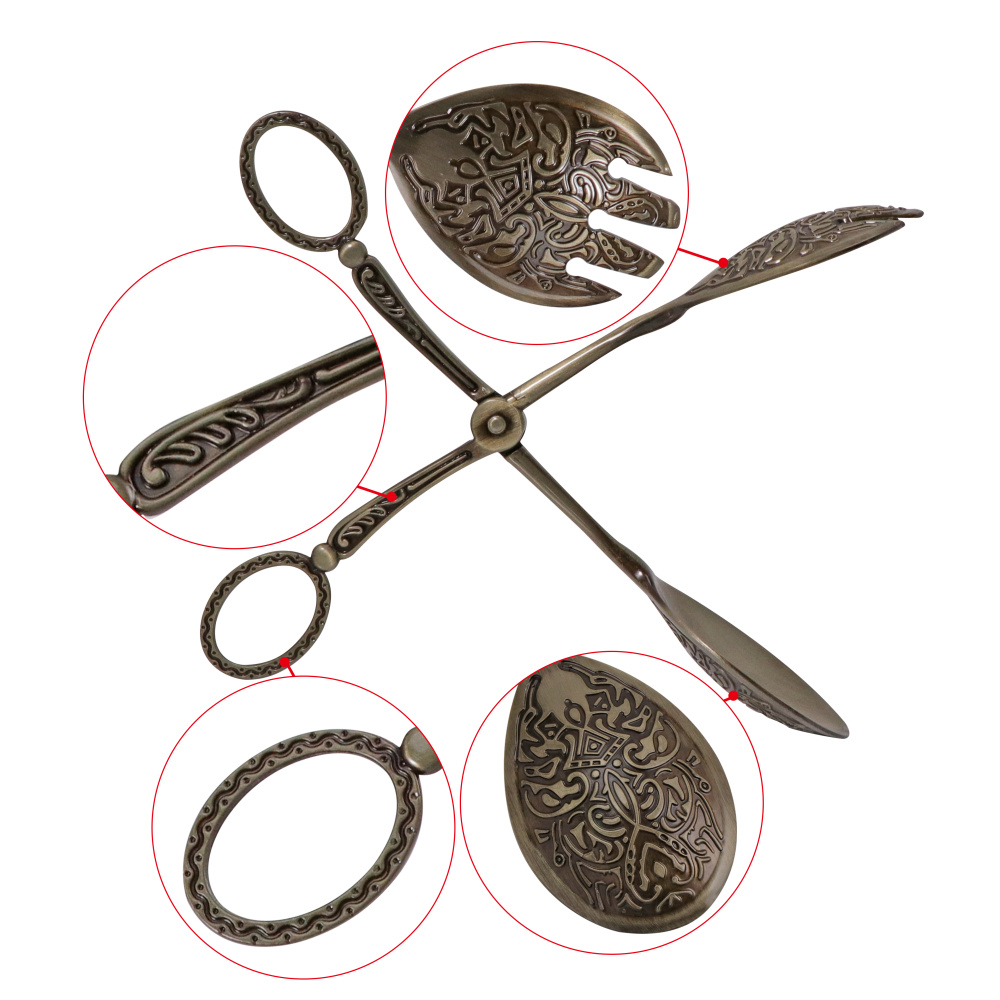 Jaswehome ヴィンテージレトロフードトング サラダケ - Bread Baking Kitchen Utensils のレビューと価格