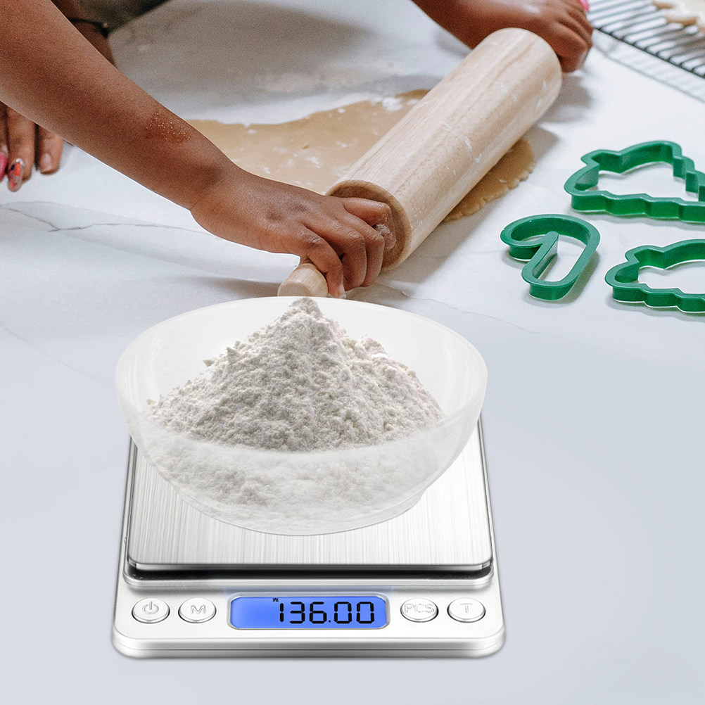 3個入りクリア再利用可能スケールトレイセット、デジタルキッチ - Kitchen Baking Tray Set のレビューと価格