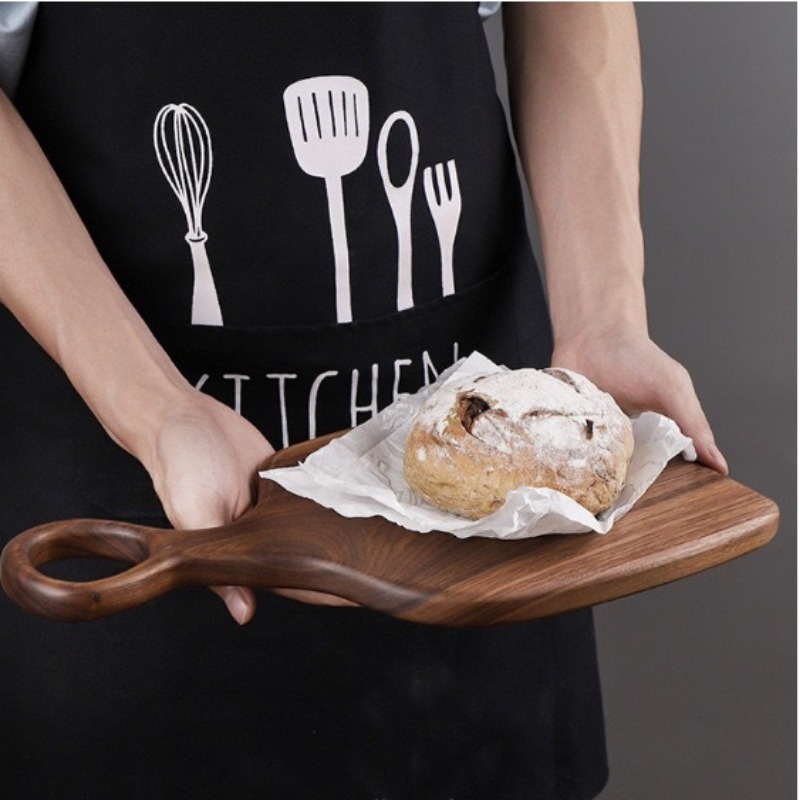 ブラックウォールナット固体まな板木製トレイピザボードまな板キ - Kitchen For Baking のレビューと価格
