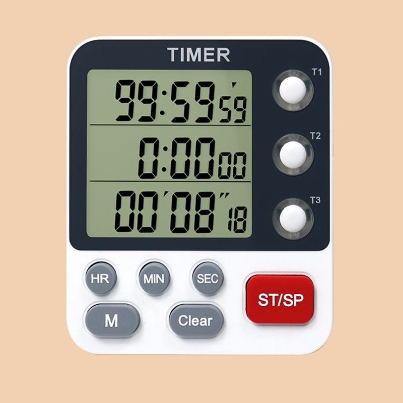 キッチンタイマーデジタルキッチンタイマークッキングタイマー3 - Kitchen Baking Timer のレビューと価格