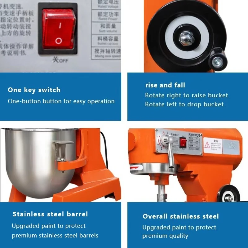 30Lパンミルクベーカリーケーキ生地ブレンダー小麦粉キッチン - Kitchen Baking Mixer のレビューと価格