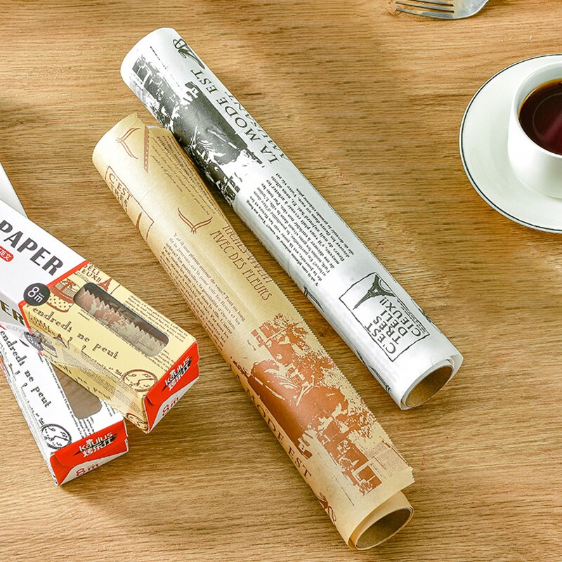 パンクキッチンツール用の8mクッキングペーパー8mカットしや - Kitchen Baking Paper のレビューと価格