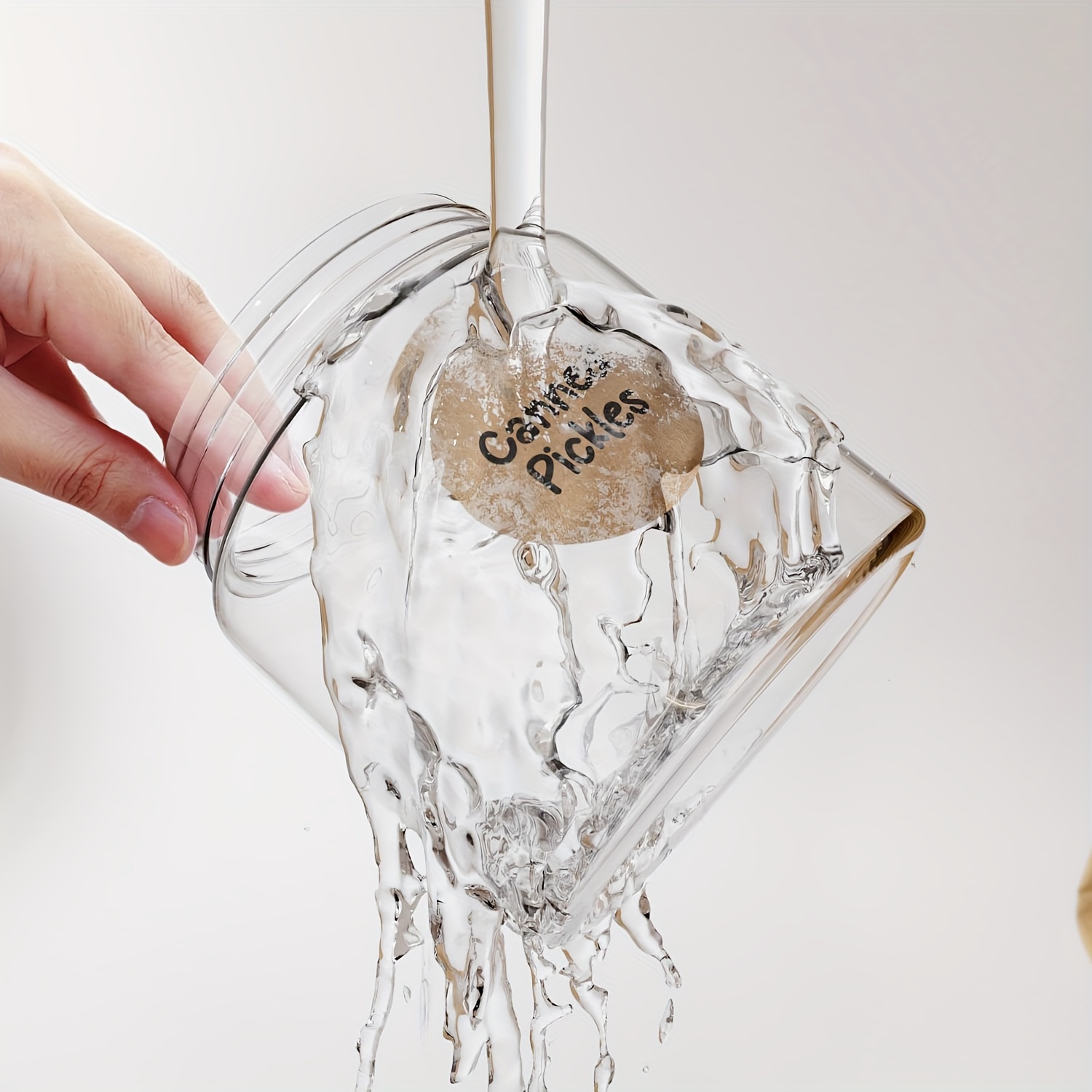 1 ロールステッカーラウンドブランク自己粘着クラフト紙装飾ス - Kitchen.Baking Labels のレビューと価格