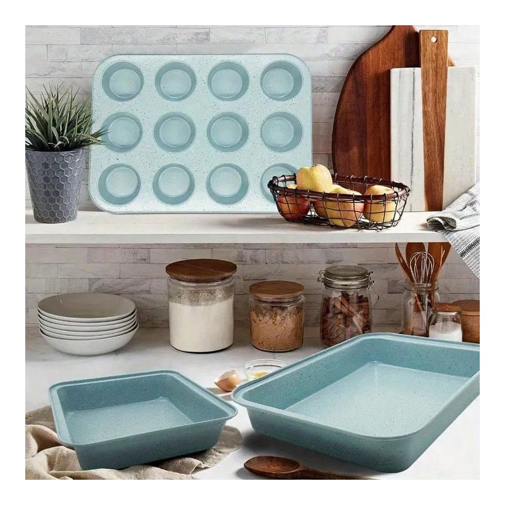 10点セットのベーキングウェアセット、ノンスティックキッチン - Kitchen Baking Pans のレビューと価格