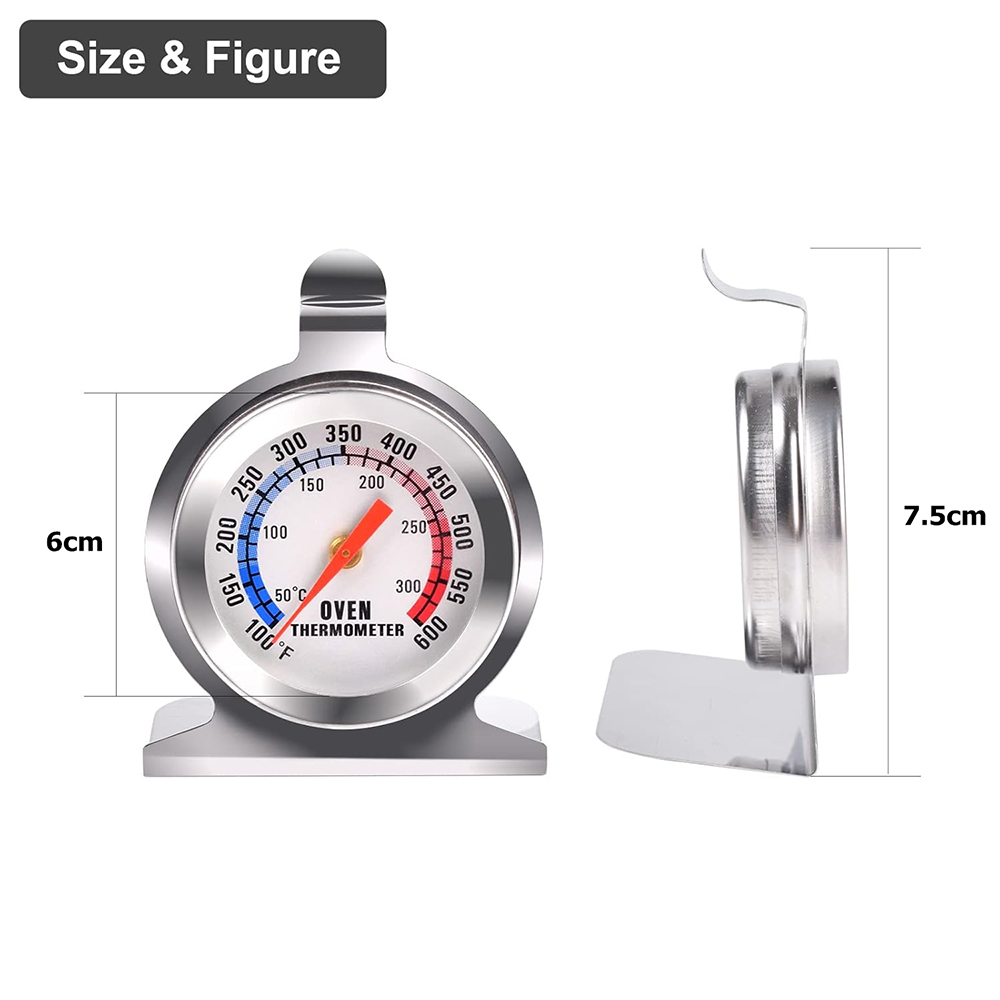Lmetjma-フック付きアナログオーブン温度計、オーブン温 - Oven Thermometer Analog のレビューと価格