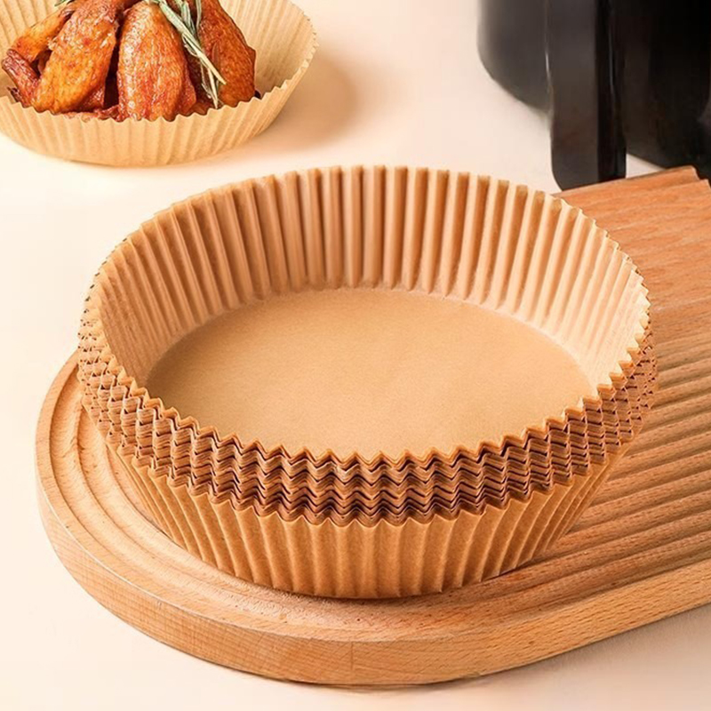 50/100枚入り エアフライヤー用紙皿 ランダムカラー オ - Kitchen Baking Paper のレビューと価格