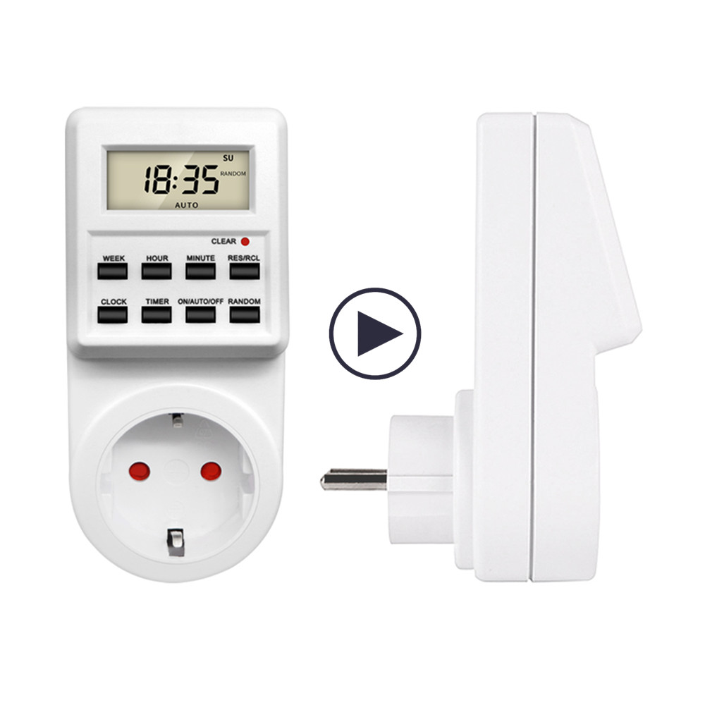 TM03 デジタルタイマースイッチソケット 24 時間周期キ - Kitchen Baking Timer のレビューと価格
