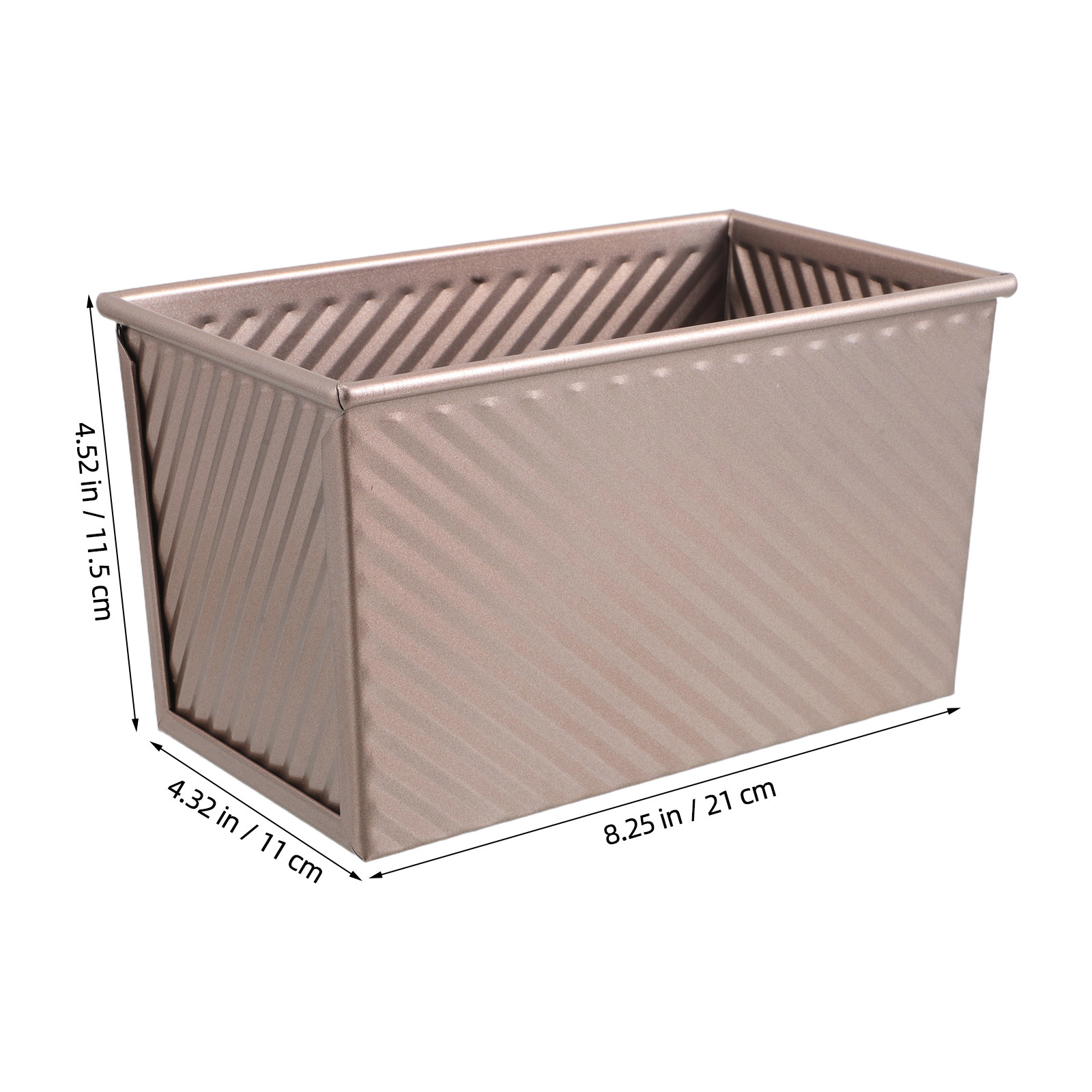ノンスティック長方形トーストパン炭素鋼パン型ケーキローフバナ - Kitchen Baking Pans のレビューと価格