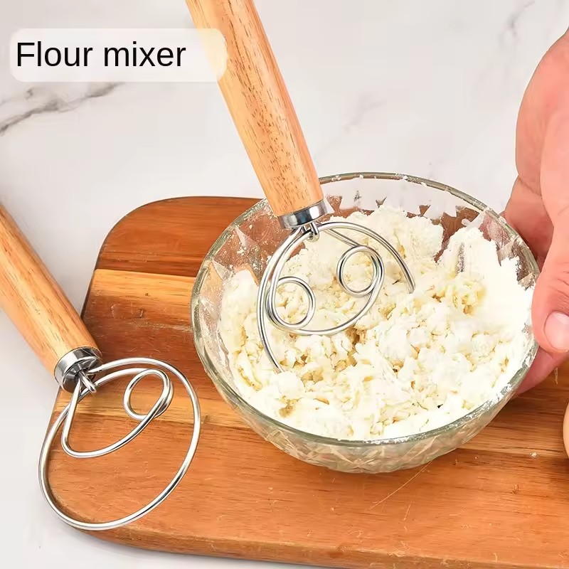 ステンレス製生地泡立て器 – ダッチブレッド混練ミキサー、ベ - Bread Baking Kitchen Utensils のレビューと価格