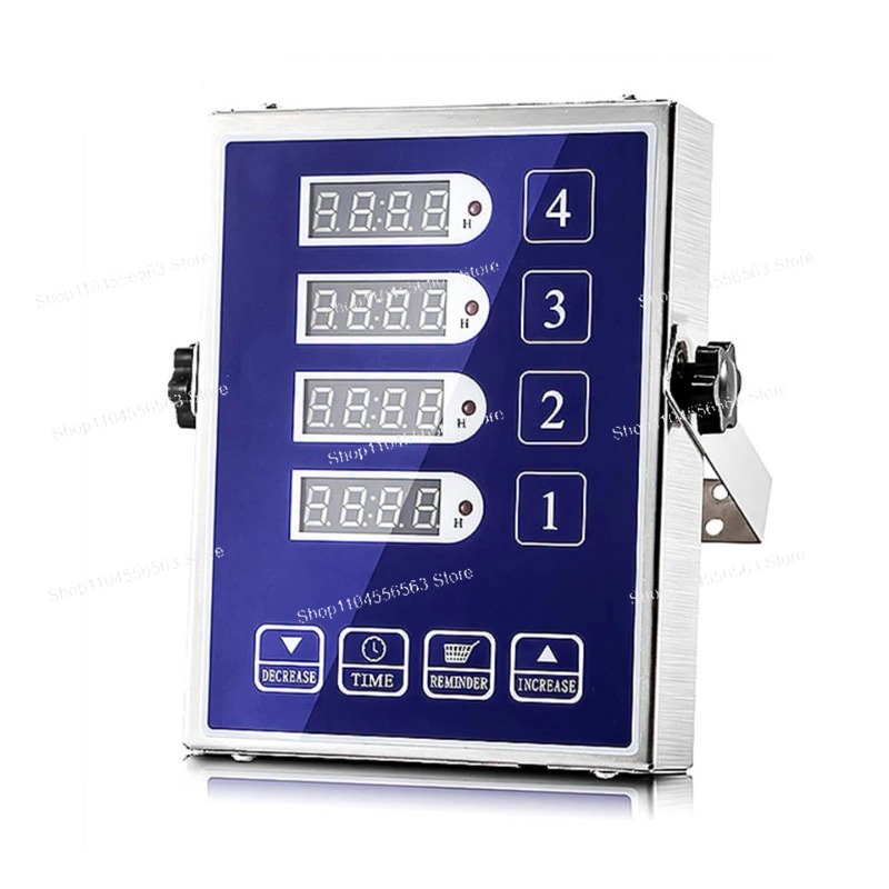 CAL4B 4チャンネル業務用キッチンタイマー ステンレス製 - Kitchen Baking Timer のレビューと価格