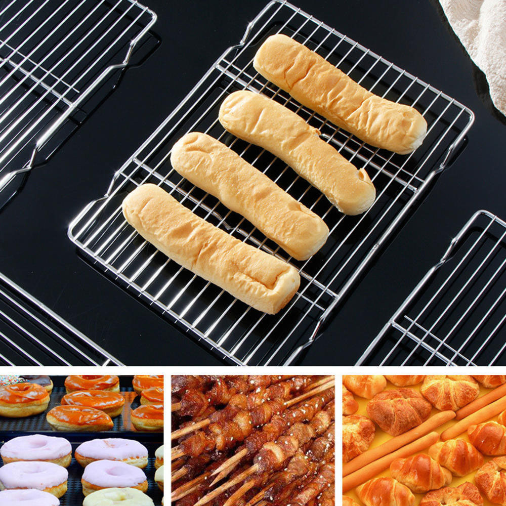 ステンレススチール バーベキューメッシュマット 再利用可能  - Kitchen Baking Products のレビューと価格