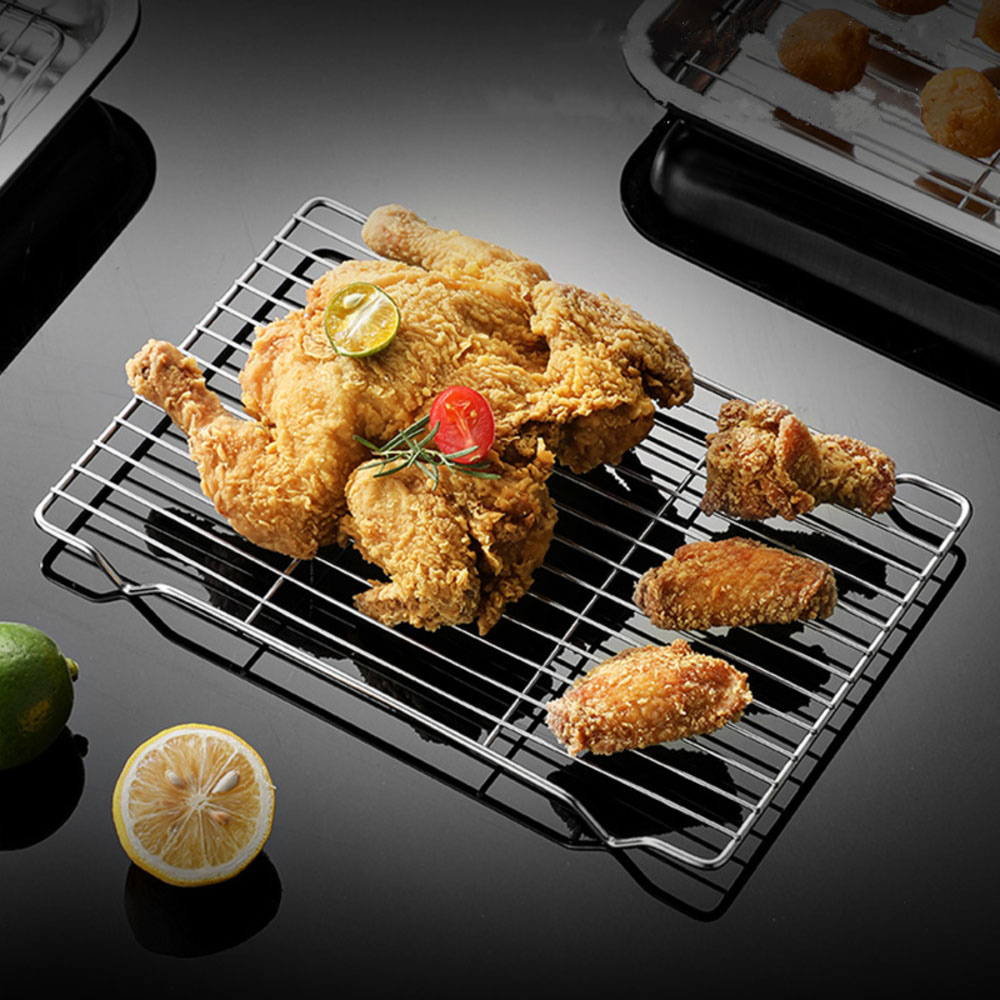 ステンレススチール バーベキューメッシュマット 再利用可能  - Kitchen Baking Products のレビューと価格