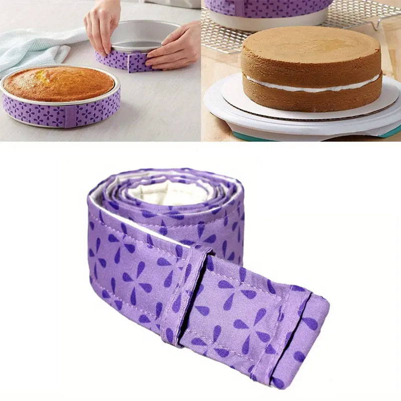 ケーキパン用プロフェッショナルベイクストリップ水分保持プロテ - Kitchen Baking Aid のレビューと価格