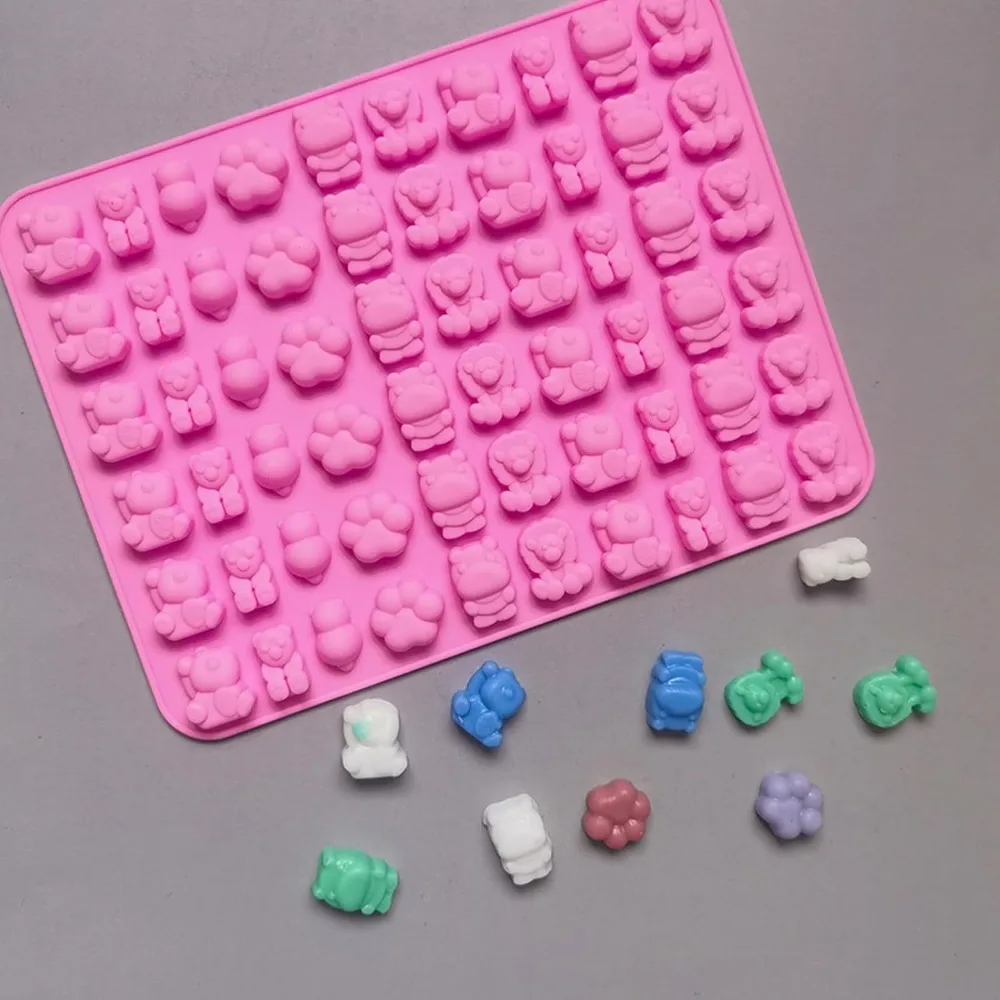 5 個のキャンディシリコンモールド 2 ドロッパーセット付き - Kitchen Baking Tray Set のレビューと価格