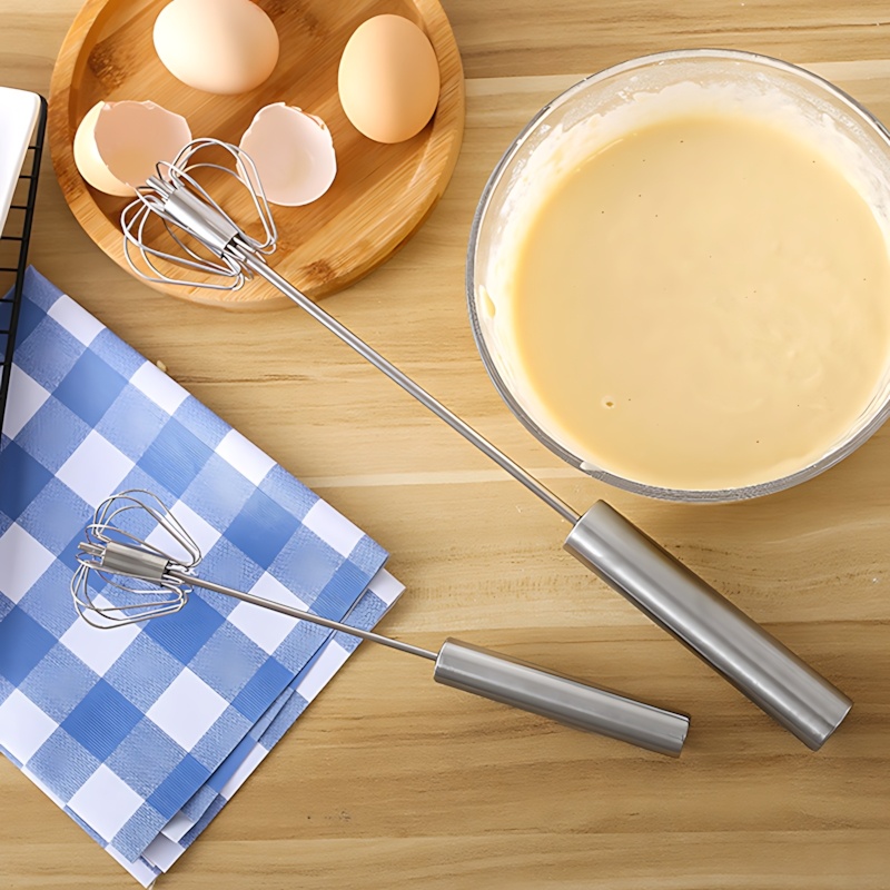 ステンレス製エッグビーター、耐久性のある半自動ミキサー、楽々 - Kitchen Baking Mixer のレビューと価格