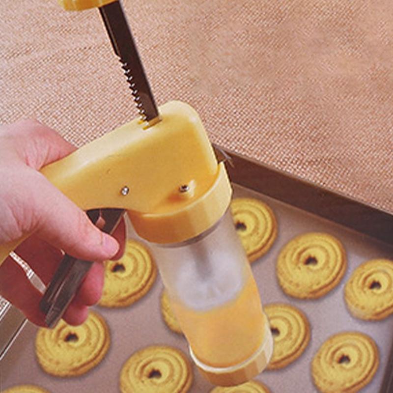 ベーキング用クッキープレス、手作りビスケットメーカーツール、 - Kitchen Baking Aid のレビューと価格
