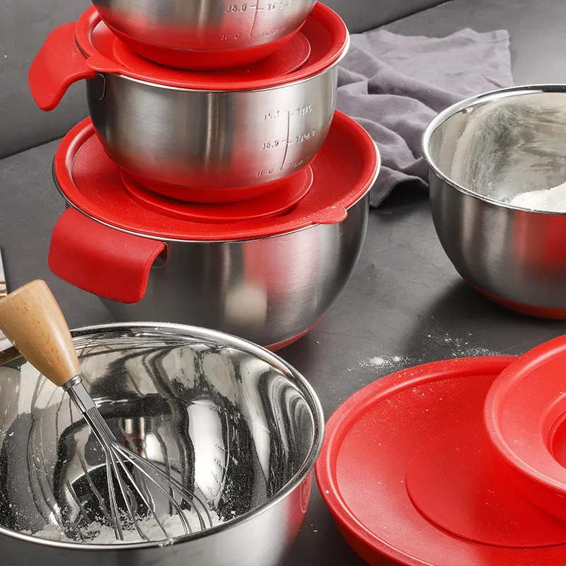 ステンレス製ミキシングボウル、アイスクリームボールエイド、キ - Kitchen Baking Aid のレビューと価格