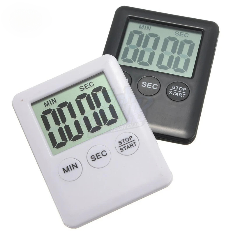マグネットキッチンタイマー LCDデジタルスクリーンキッチン - Kitchen Baking Timer のレビューと価格