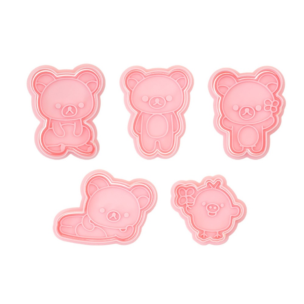 クッキーカッター漫画のクマのビスケット型スタンプキッチンベー - Kitchen Baking Products のレビューと価格