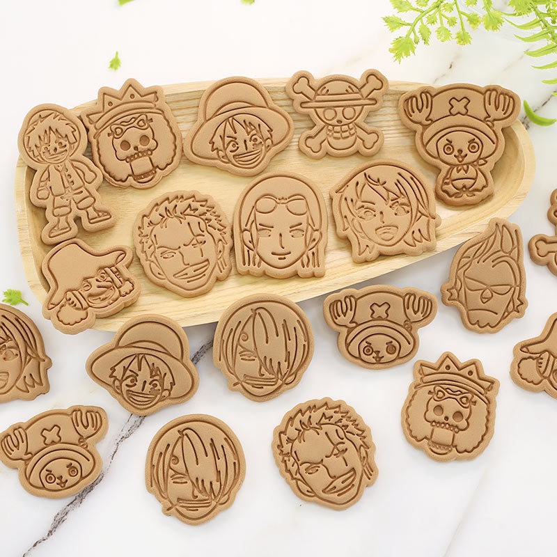 ワンピースクッキングモールドルフィゾロチョッパースカルクッキ - Kitchen For Baking のレビューと価格