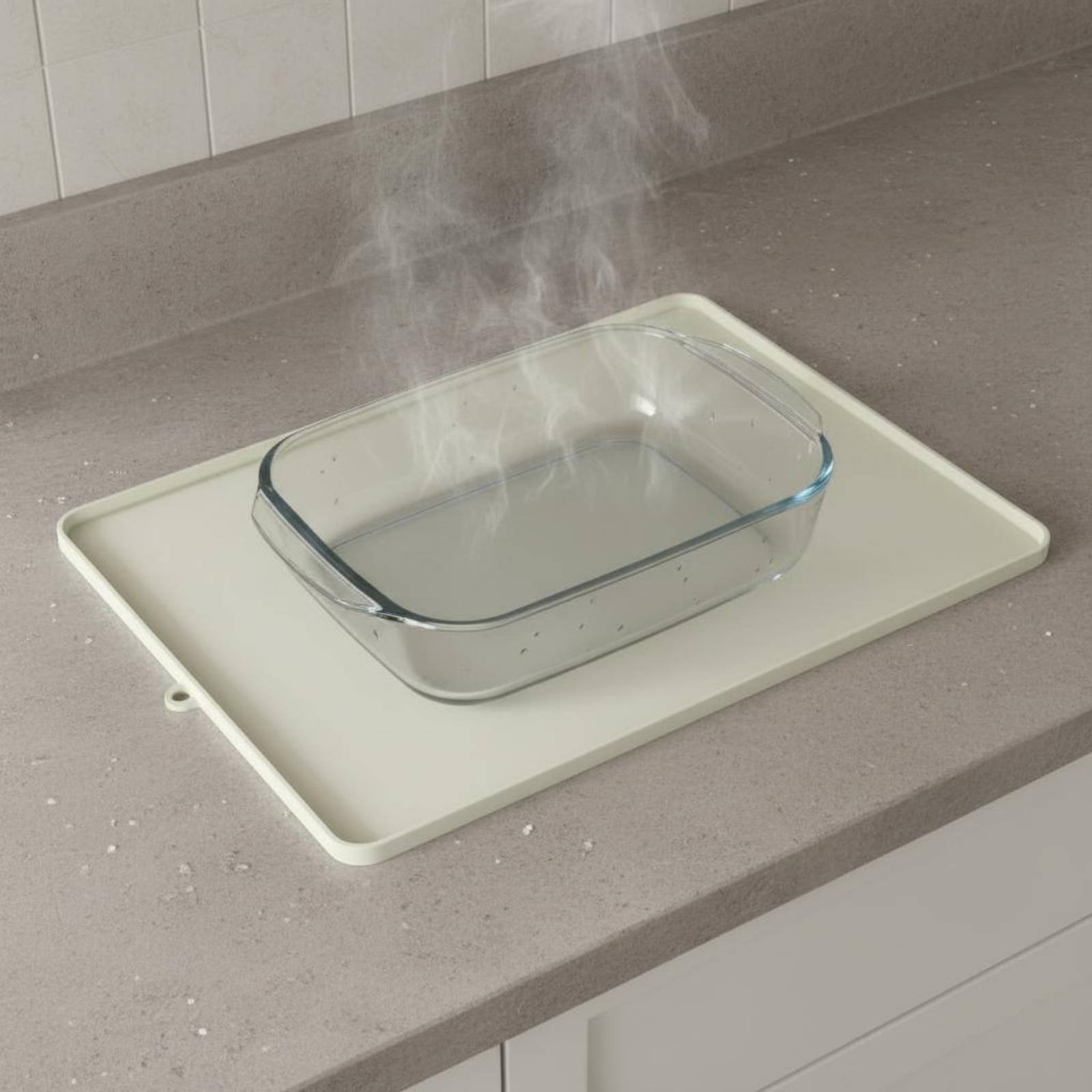 シリコン製電子レンジトップマット 柔軟な電子レンジトッププロ - Kitchen Baking Oven のレビューと価格