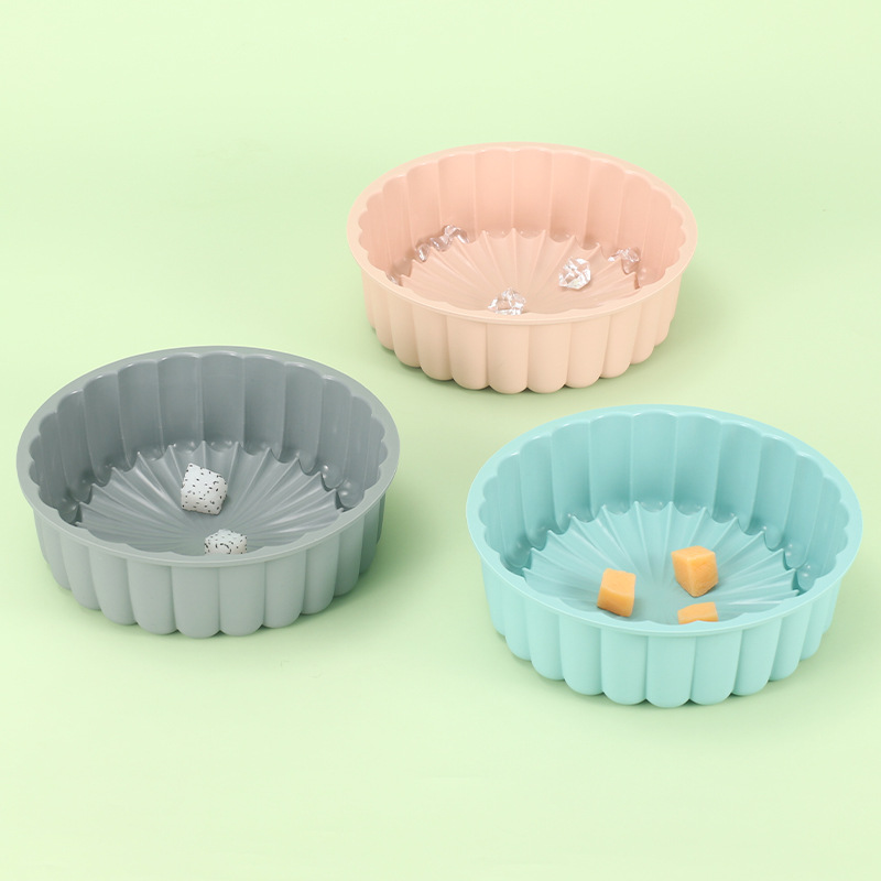 シリコン製ベーキングトレイオーガナイザー、丸型フラントレイ収 - Kitchen Baking Pan Storage のレビューと価格
